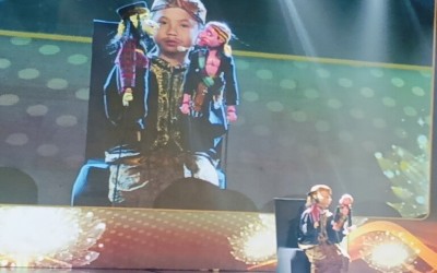Elazhar, Dalang Cilik yang Memukau di Panggung JMC Award 2025 bersama Tim Calung MIN 9