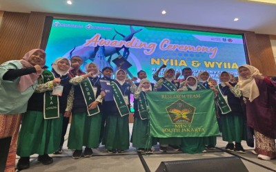 Tim Riset MIN 9 Jakarta Selatan Raih Dua Medali Emas di Ajang WYIIA 2025