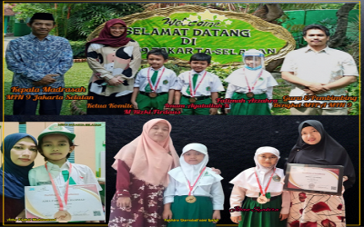 Siswa siswi MIN 9 Jakarta Selatan mengikuti lomba yaitu IKMC atau International Kangaroo Mathematics Contests Tahun 2020