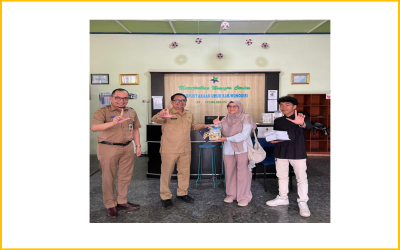 Guru MIN 9 Jakarta Selatan Hibahkan Karya Literasi Siswa ke Disarpus Wonogiri