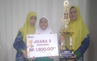 Citra Nurfatima MIN 9 Jakarta Sabet Juara 3 Tingkat Kota di HANJABA 2025