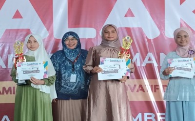 Nayla Safiya Ramdani Raih Juara 2 Lomba Menyanyi Solo Islami di Ajang Gebyar Ar Rahman Beraksi 2025